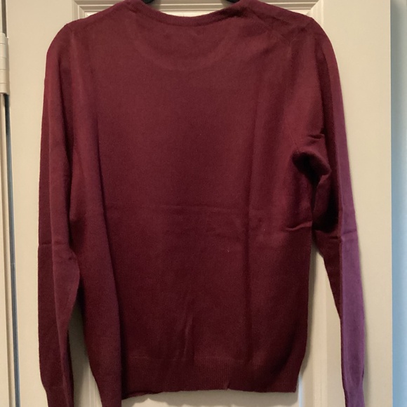 Charter Club 100% Cashmere Women's Petite Long-Sleeve Crewneck Sweater, size PM - Picture 5 of 13